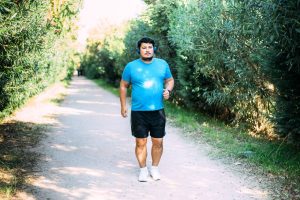 Perte de poids, façon de marcher