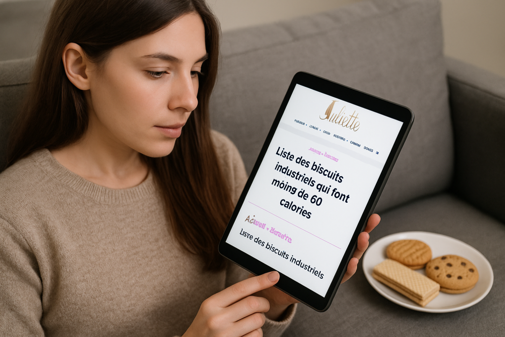 l'avis de Juliette sur les pièges des biscuits industriels peu caloriques