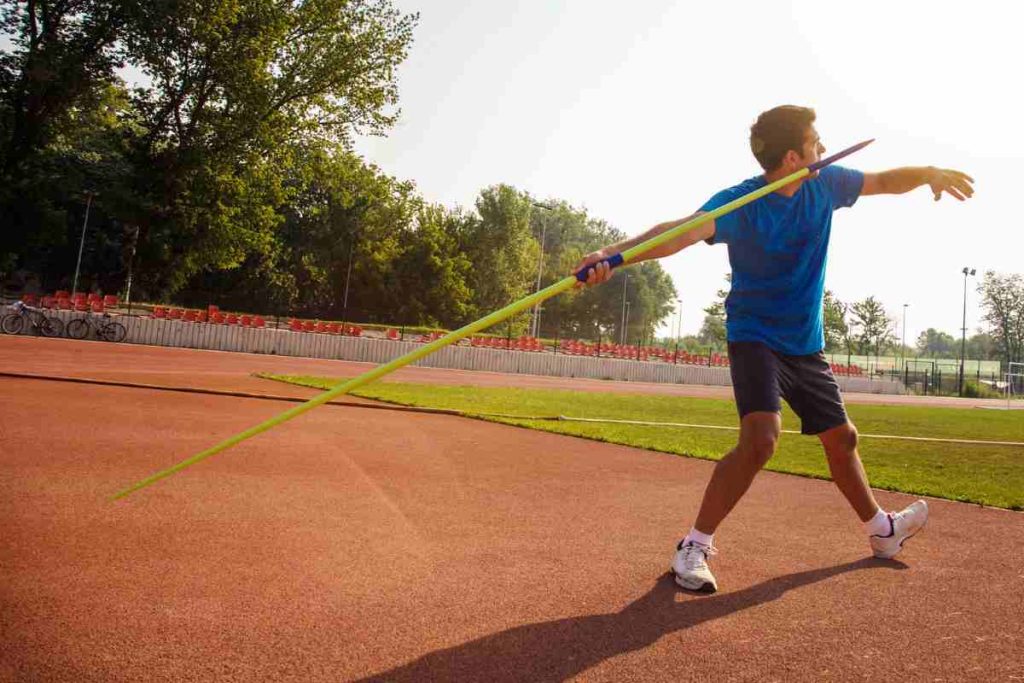 sport en l : lancer de javelot