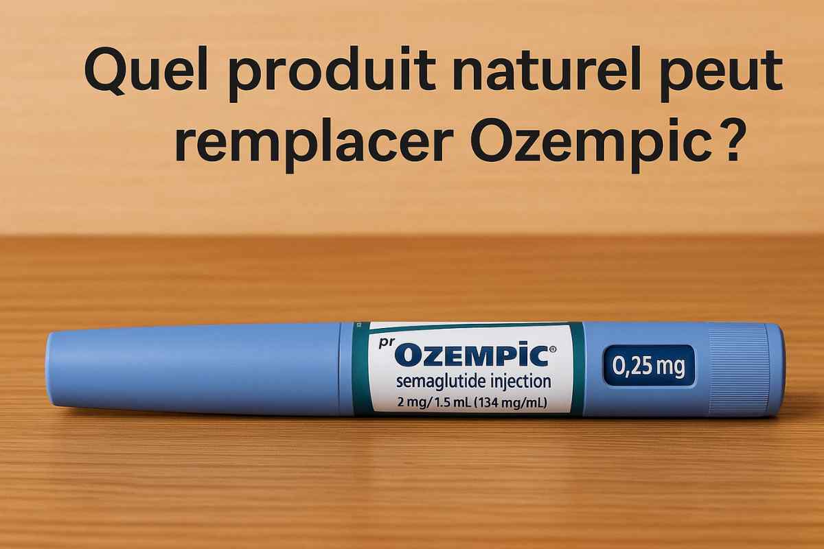 Quel produit naturel peut remplacer Ozempic ?