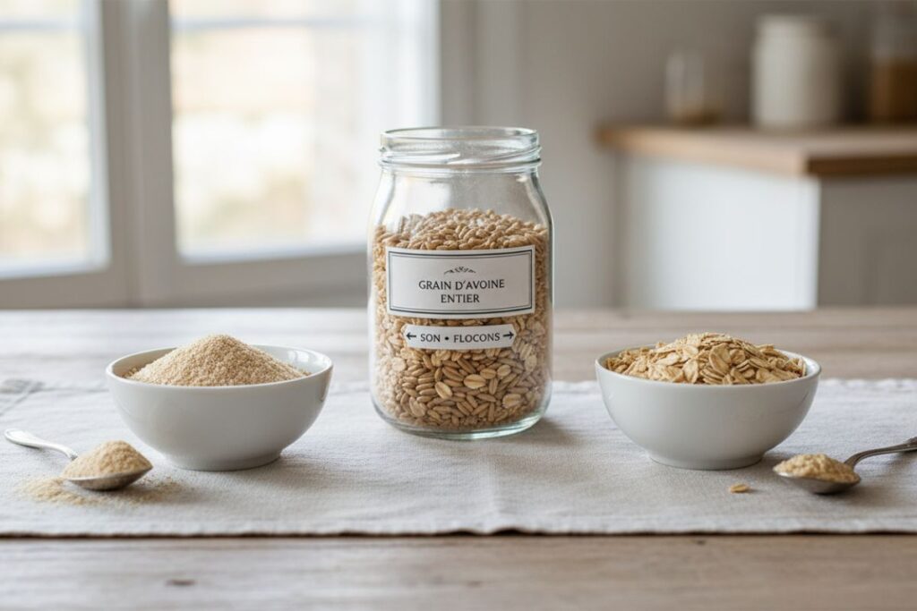 son d avoine ou flocon d avoine
