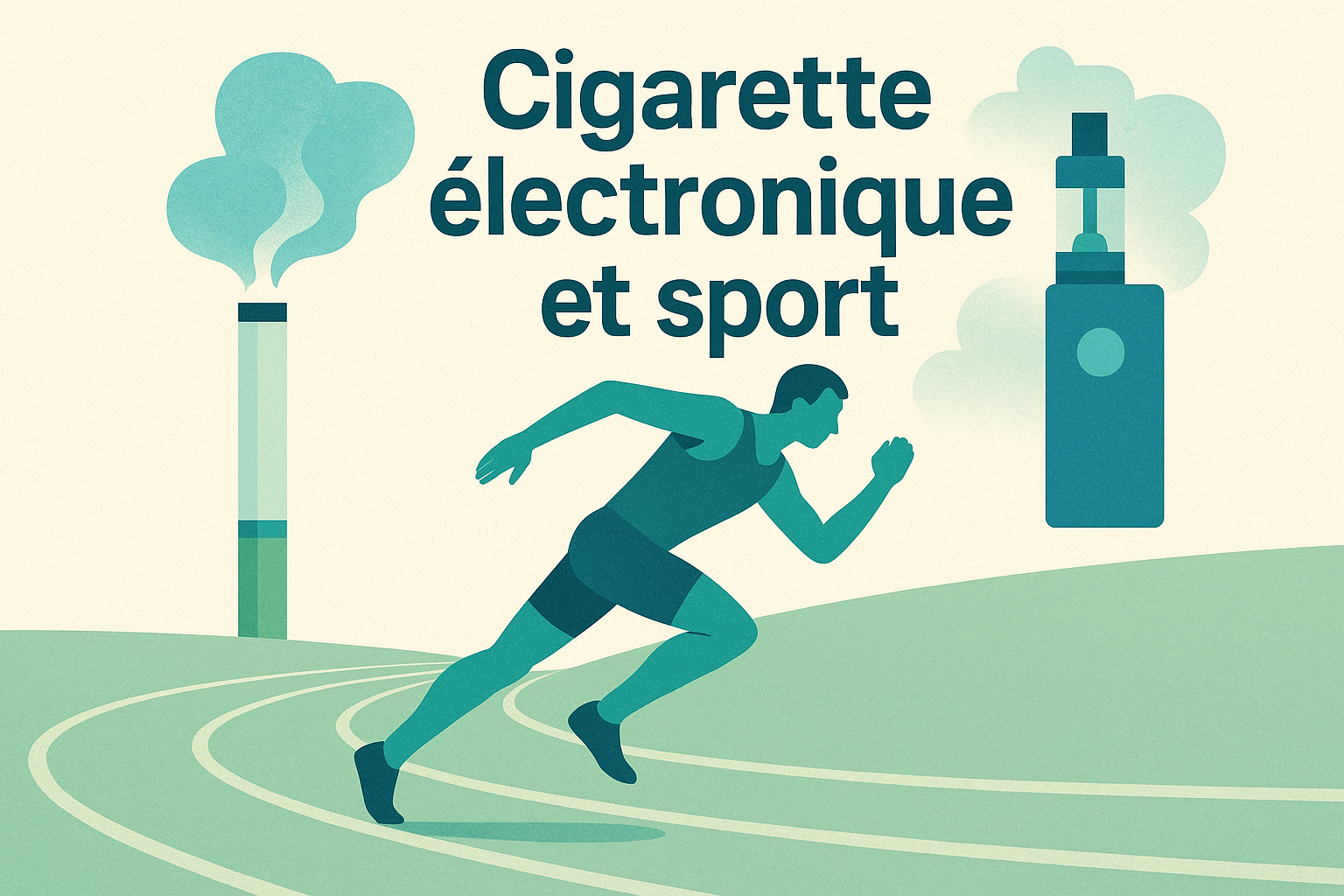 La cigarette électronique et le sport, tout ce qu’il faut savoir