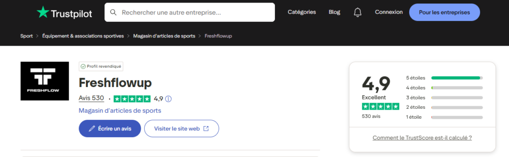 Avis clients bandes nasales FreshFlow